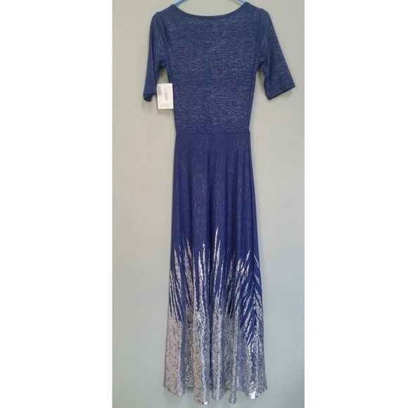 HTF Unicorn LuLaRoe "Elsa" Elegant Ana - Picture 2 of 2